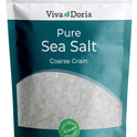 Viva Doria Pure Sea Salt, Coarse Grain, 2 lb | Ideal For Salt Grinders