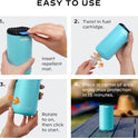 Thermacell Mosquito Repeller Patio Shield; Includes 12-Hour Refill; 15 Foot Zone of Protection; Highly Effective Mosquito Repellent for Patio; Bug Spray Alternative; Scent Free