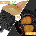 Air Fryer Liners for Ninja Air Fryer, 125 Pcs Disposable Paper Liner for most 4-8QT AirFryer