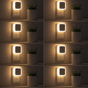 Sujeet Night Light, Night Lights Plug into Wall 8-Pack, Nightlight Plug in Night Light, Dusk to Dawn Night Lamp Led (Warm White)