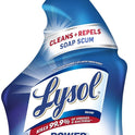 Lysol Power Foaming Bathroom Cleaner, Multipurpose Cleaner For Showers, Bathtubs, Sinks, Disinfectant Spray Kills 99.9% Of Germs, Zero Bleach Cleaning Spray, 32 Oz.