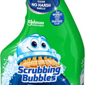 Scrubbing Bubbles Mega Bathroom and Shower Cleaner Spray, Foaming Action Removes Limescale and Soap Scum, Rainshower Scent, 32oz