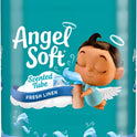 Angel Soft Toilet Paper with Fresh Linen Scented Tube, 8 Mega Rolls = 32 Regular Rolls, Soft and Strong Toilet Tissue