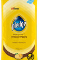 Pledge Expert Care Enhancing Wood Wipes, Lemon Scent, 24 Count