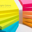 Sticky Notes 3x3 Inch, 6 Bright Color Sticky Pads, 100 Sheets Each, Super Sticky Notes with Strong Adhesive Office Supplies for Desk, School & Daily Planning