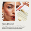 Topicals Faded Brightening and Clearing Serum | Reduces Discoloration Post-Blemish Marks Scars Spots Contains Kojic Acid Niacinamide Dermatologist-tested Vegan Cruelty-Free Fl Oz