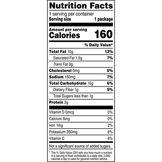 Ruffles Original Potato Chips, 1 Ounce (Pack of 40)