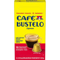 Café Bustelo Aluminum Espresso Capsules, Dark Roast Coffee, Nespresso Original Line Compatible, Intensity 11, 40 Count