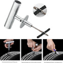 Tire Repair Kit - 68pcs Heavy Duty Tire Plug Kit, Universal Tire Repair Tools to Fix Punctures and Plug Flats Patch Kit for car Motorcycle, Truck, ARB，ATV, Tractor, RV, SUV, Trailer