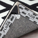 GORILLA GRIP Rug Gripper Pads Keep Area Rugs Corners from Curling, No Damage Reusable Double-Sided Stickers, Holds Down Carpet in Place on Hardwood Floors, Grips Tile Floor, Holiday Home Decor 8 Pcs