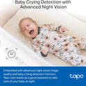 Tapo 1080P Indoor Security Camera for Baby Monitor, Pet Camera w/Motion Detection, 2-Way Audio, Night Vision, Cloud & SD Card Storage, Works w/Alexa & Google Home, Plug-in, C101
