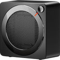 Gaiatop Mini Space Heater, Lightweight PTC Ceramic Fast Heating 500W Energy Efficient for Indoor Use, Overheating & 45° Tip-Over Protection, Portable Desk Electric Heaters for Office Home Black
