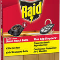 Raid Roach Killer Baits, Plus Egg Stoppers, 12 count
