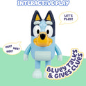 Bluey Game Hide and Seek Figure, Articulated, Musical Kids Figurines with Dance Mode, Interactive Play Toddler Figurine Toys for Ages 3+