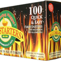 Lightning Nuggets N100SEB Super Economy Box Fire Starter , Tan Brown, 100 Count (Pack of 1)
