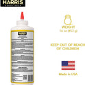 HARRIS Boric Acid Roach and Silverfish Killer Powder w/Lure for Insects (16oz)