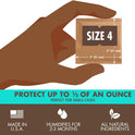 Boveda 62% Two-Way Humidity Control Packs For Storing ½ oz – Size 4 – 10 Pack – Moisture Absorbers for Small Storage Containers – Humidifier Packs – Hydration Packets in Resealable Bag