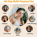 Headbands for Women - 6 Pack Wide Elastic Hair Bands | Stretchy Sweatbands Hair Bands | Soft Sports Thin Head Bands | Non-Slip Accessories Bands for Fashion, Washing Face, Workouts, Yoga, Daily Use