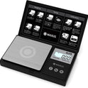 MAXUS Digital Pocket Gram Scale 500g x 0.01g High Precision with Tray, Weighs Small Food, Jewelry, Ounces, Grains, LCD Display, Tare Function