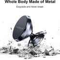 Coolpow【2 Packs 】Magnetic Phone Holder for car【Strong Magnet】phone holders for your car phone holder Mount for Car【4 Metal Plate】Universal Dash cell phone car mount for iphone Samsung car accessories