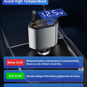 Retractable Car Charger, 4 in 1 Fast Charging Car Charger USB-C & USB-A Compatible with iPhone 17/16/15/14/13/12/11,Galaxy,Pixel