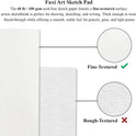 Fuxi 9" x 12" Sketch Book, Top Spiral Bound Sketch Pad, 100 Sheets 68lb/100gsm Acid-Free Drawing Paper, Art Sketchbook for Drawing Pad for Kids Artists & Beginners Professional Art Supplies for Adults