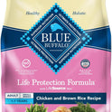 Blue Buffalo Life Protection Formula Adult Small Breed Dry Dog Food, Supports High Energy Needs, Made with Natural Ingredients, Chicken & Brown Rice Recipe, 5-lb. Bag