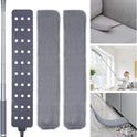 Retractable Gap Dust Cleaner Cleaning Tools with 2 Microfiber Dusting Cloths Long Handle 60inches Washable and Retractable Duster Brush for Cleaning Under Appliances Furniture Couch Fridge