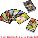 Mattel Games UNO Card Game, Gifts for Kids and Family Night, Themed to Minecraft Video Game, Travel Games, Storage Tin Box (Amazon Exclusive)