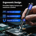 STREBITO Small Precision Screwdriver Set 64-piece with Torx, Triwing, Pentalobe, Electronics Repair Tool Kit for Computer, PC, Laptop, Macbook, Tablet, Phone, PS5, XBOX, Switch, Glass, Ring Doorbell