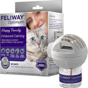 FELIWAY Optimum 30-Day Cat Calming Plug in Pheromone Diffuser Starter Kit, 48ml - Helps Reduce Common Signs of Stress in Cats & Kittens, Enhanced Calming