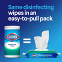 Clorox Disinfecting Wipes Flex Pack, Bleach Free, Fresh Scent, 75 Count, Pack of 3 (Pack May Vary)