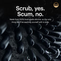 MANSCAPED The Body Buffer Premium Silicone Scrubber for Nourishing, Cleaning & Exfoliating Your Skin - Lather Boosting Bristles with Ergonomic No-Slip Handle, Long-Lasting & Easy to Clean (1-Pack)