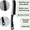 Crevice Cleaning Brush Set, Multi-Purpose Hard Bristle Brushes for Deep Cleaning Kitchen, Bathroom, Grout, Sink, Cup, Teapot, Bottle, Blender, Corners, Tight Spaces & More