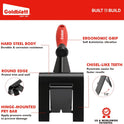 Goldblatt Trim Puller, 4-Inch Tile Removal Multi-Tool for Commercial Work & Home Improvement, Baseboard, Molding, Siding and Floor Removal, Remodeling