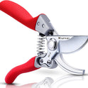 Kynup Pruning Shears, Gardening Scissors, Pruners for Gardening, Garden Grass Clippers Hand Hedge Shears, Heavy Duty Garden Tools(Red)