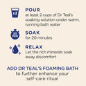 Dr Teal's Epsom Salt Magnesium Soak, Limited Edition Cozy Vanilla Season, 3lbs