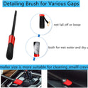 Car Interior Duster Detail Brush Cleaning Gel Kit, Soft Dash Vent Dusting Slime Putty Detailing Brushes Accessories Essentials Supplies Tools for Auto,Truck,SUV,RV