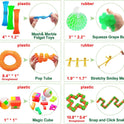 Scientoy Fidget Toy Set, 35 Pcs Sensory Toy for ADD, OCD, Autistic Children, Adults, Anxiety Autism to Stress Relief and Anti Anxiety with Motion Timer, Perfect for Classroom Reward with Gift Box