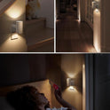 L LOHAS LED Night Light Plug in, Night Lights Plug into Wall, Light Sensor, 0-100LM Soft White 3000K, Dimmable Night Light, Modern Nightlight for Kids Bathroom Hallway Bedroom Kitchen Stairway, 2 Pack