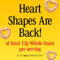 Cheerios Cereal, Limited Edition Heart Shapes, Affirmations Box, Heart Healthy, Gluten Free, Giant Size, 20 oz