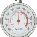 Taylor Precision Products Large Dial Thermometer, Silver