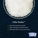 Celtic Sea Salt Kosher, 1 lb Resealable Bag, Unrefined Mineral-rich, Chef-Trusted Exquisite Taste, Hand-Harvested, Family Founded Since 1976