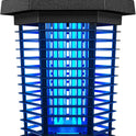 GOOTOP Bug Zapper Outdoor, Mosquito Zapper, 3 Prong Plug in Electric Fly Zapper, Mosquito Killer, Fly Traps, Flying Insects Zapper Indoor Outdoor 90-130V, 4200V, ABS Plastic Outer (Black)