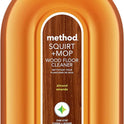 Method Squirt + Mop Hardwood Floor Cleaner, Almond, 25 Ounce, 1 pack, Packaging May Vary