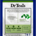 Dr Teal's Epsom Salt Magnesium Soak, Relax & Relief with Eucalyptus & Spearmint Essential Oils, 3 lbs