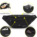 MAXTOP Large Crossbody Fanny Pack with 4-Zipper Pockets,Gifts for Enjoy Sports Festival Workout Traveling Running Casual Hands-Free Wallets Waist Pack Phone Bag Carrying All Phones