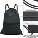 HOLYLUCK Drawstring Backpack Bag Sport Gym Sackpack