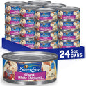 Sweet Sue Canned Chicken Breast with Rib Meat in Water - 11g Protein per Serving - Gluten Free, Keto Friendly - White Chicken Chunks Great for Snack, Lunch or Dinner Recipes - 5 oz (Pack of 24)