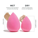 AOA Studio Latex-Free Makeup Sponge Set of 6, Super Soft for Powder, Cream & Liquid